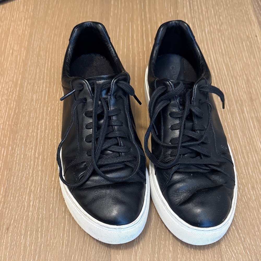 Cole Haan Black Leather Sneakers